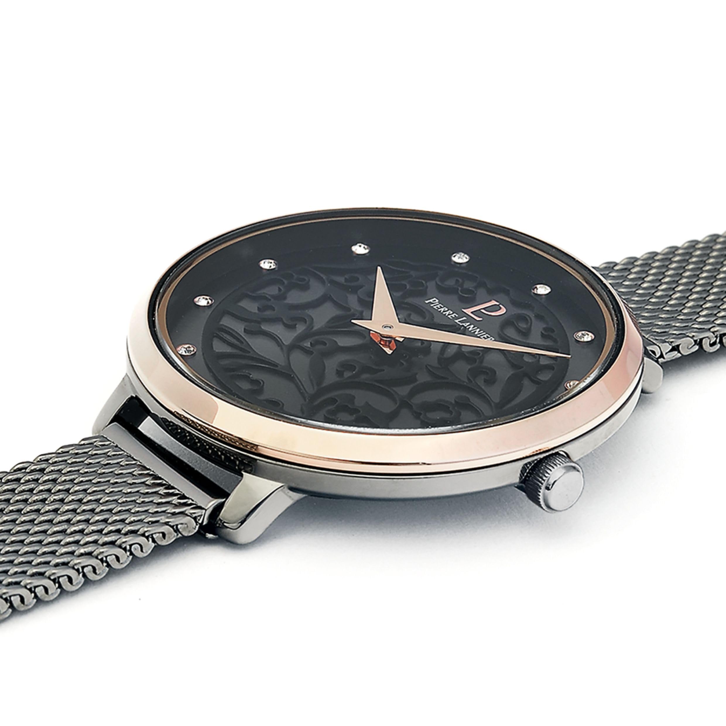 pierre-lannier-045l988-montre-femme-quartz-acier-inoxydable image 3
