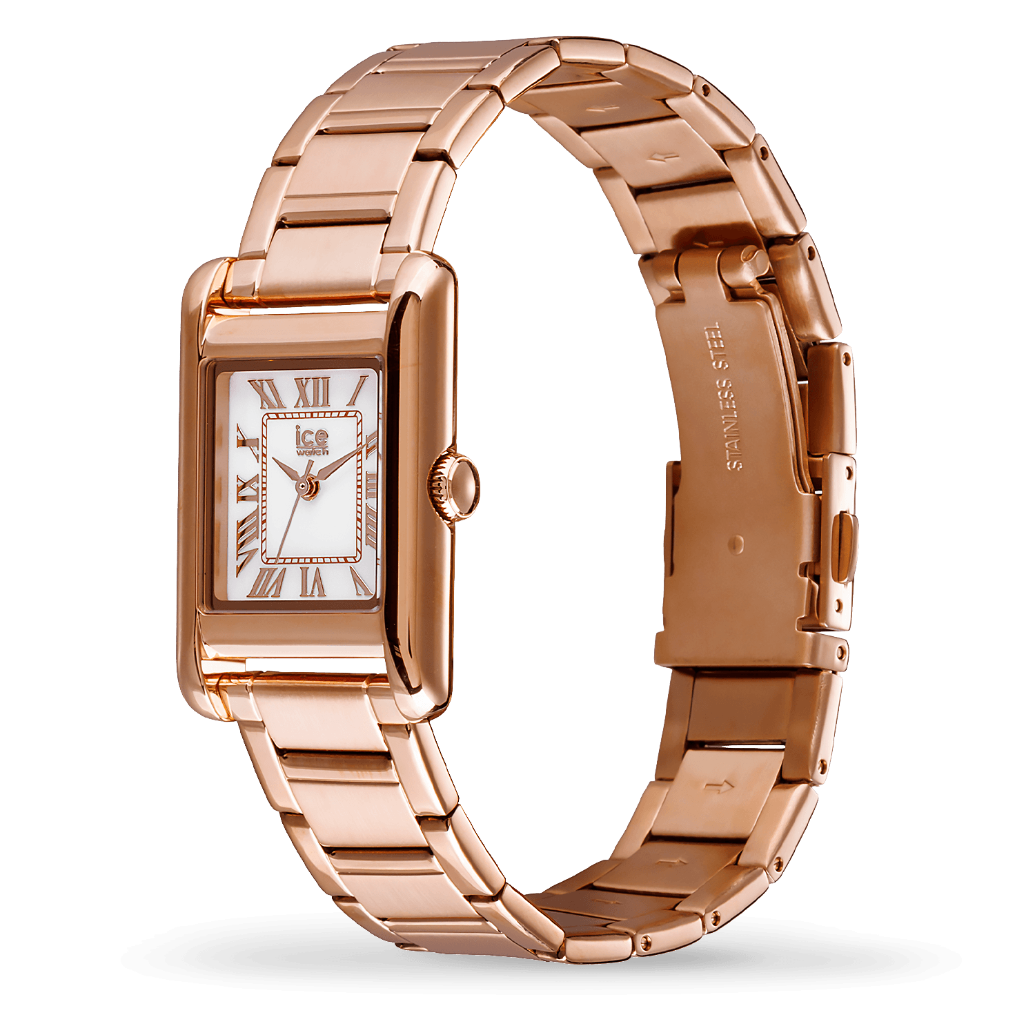 ice-watch-ice-power-pw6-montre-femme-rectangulaire-acier-rose-gold-cadran-blanc image 2