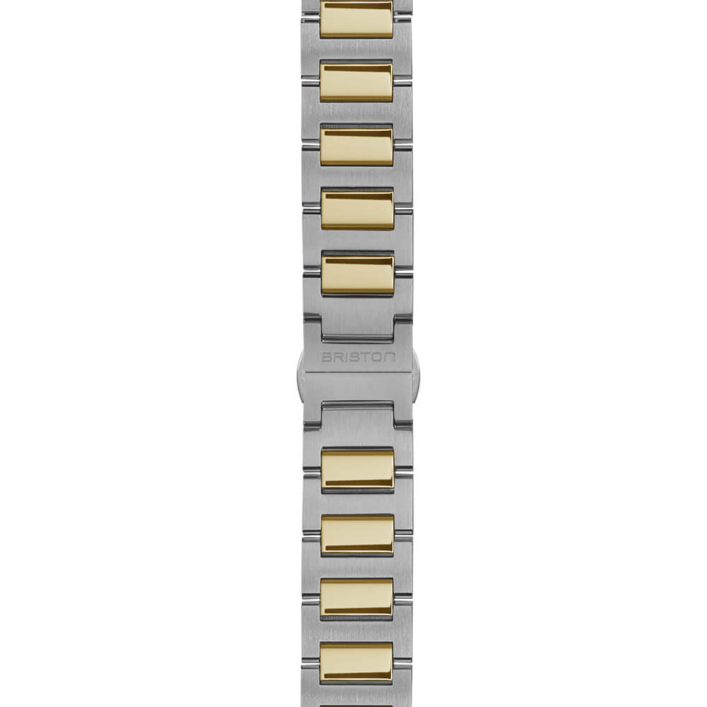 briston-bracelet-acier-kennedy-moyen-18-mm-bicolore-or-jaune image 1