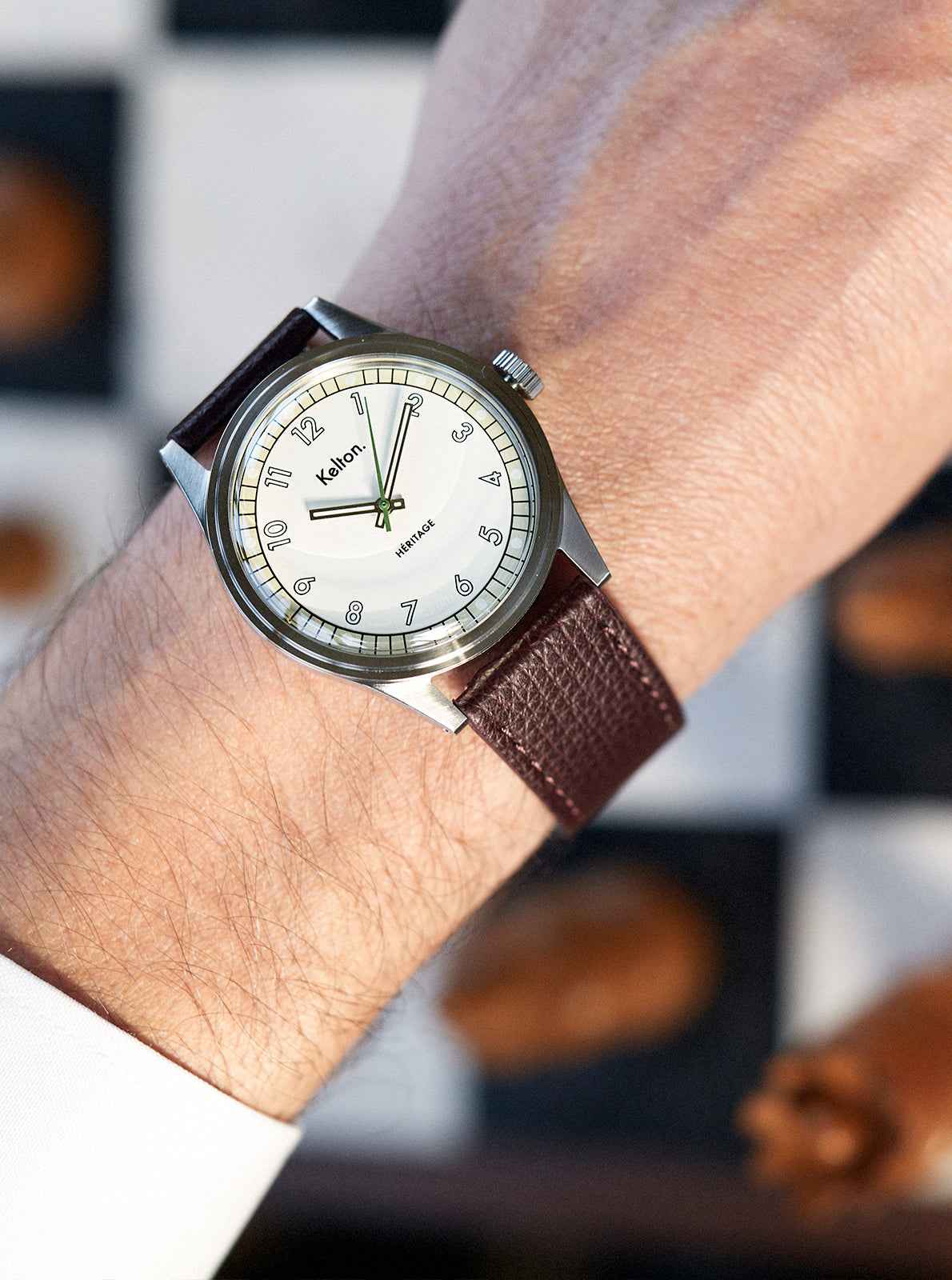 kelton-h-ritage-blanche-montre-38-mm image 6