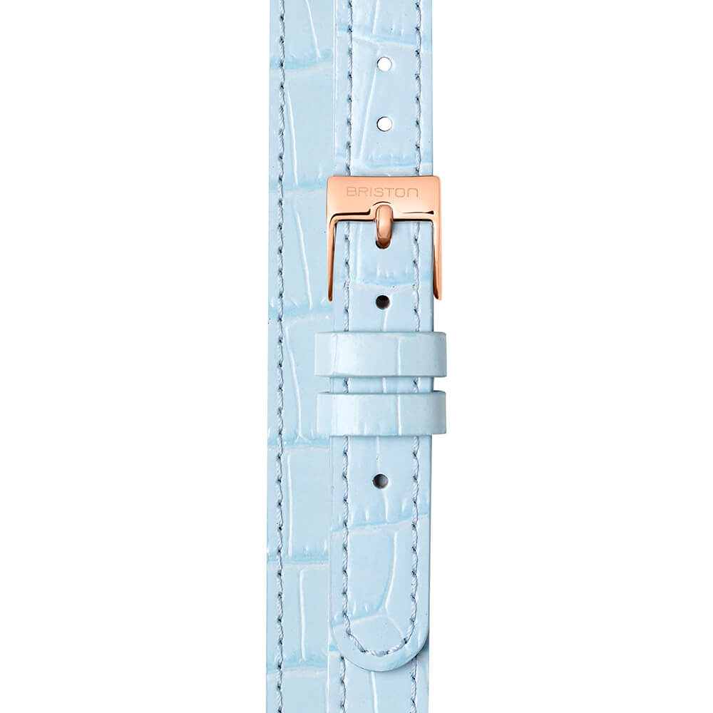 briston-bracelet-cuir-luxury-12-mm-bleu-clair-clubmaster-lady image 4