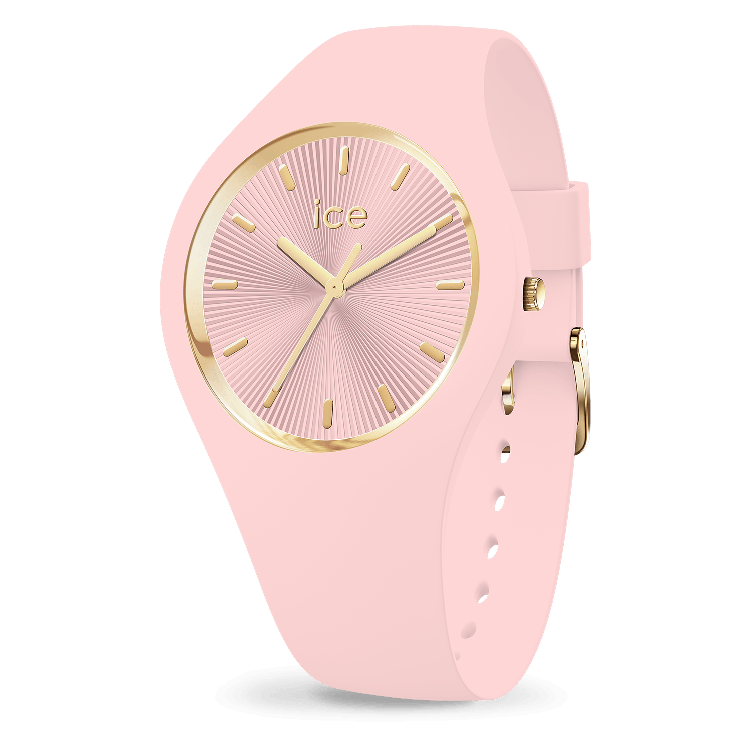 ice-watch-ice-champagne-soft-pink-montre-femme-rose-poudr-et-dor image 1