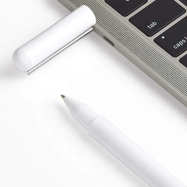 lexon-c-pen-stylo-bille-noir-cl-usb-c-32-go-blanc-glossy image 1