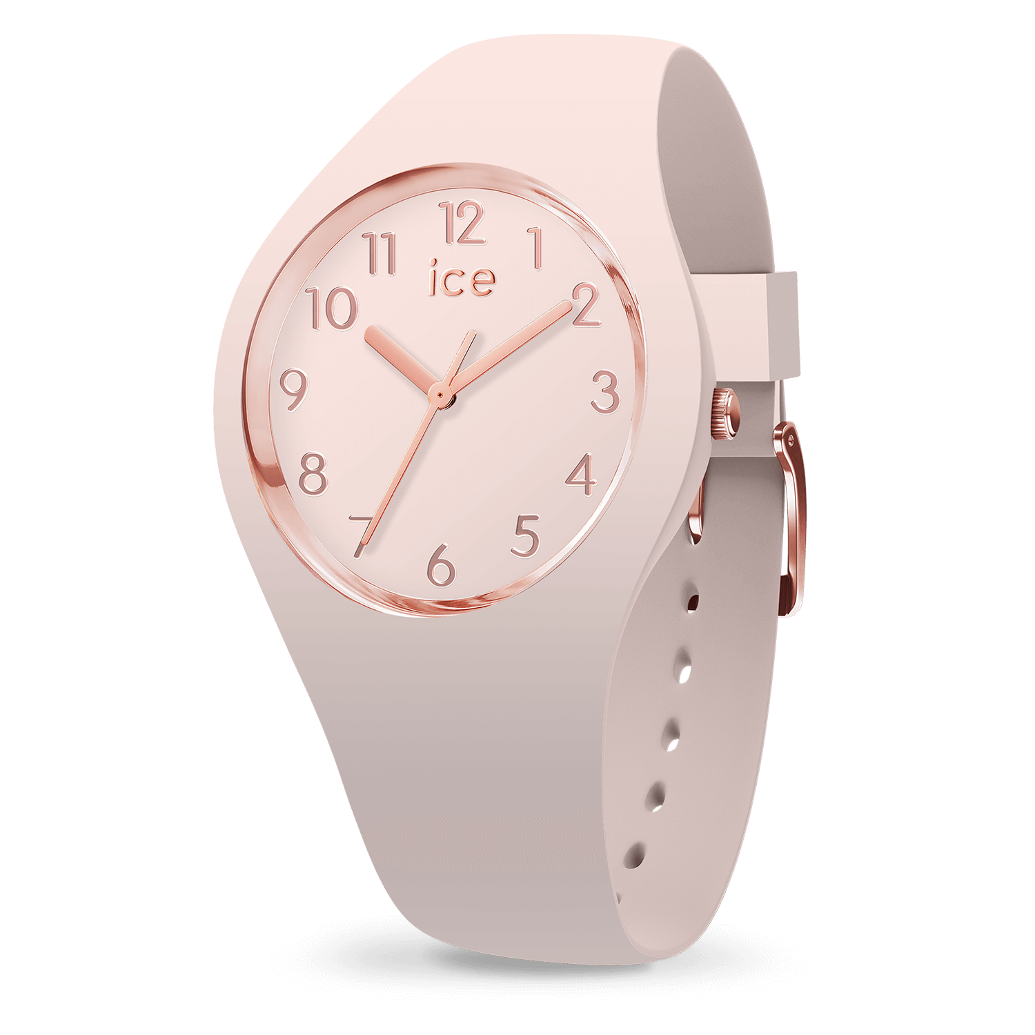 ice-watch-ice-glam-colour-nude-rose-gold-petite-montre-femme-silicone image 1