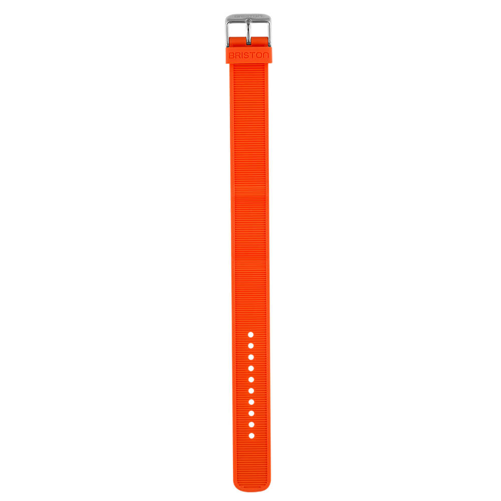 briston-bracelet-rubber-20-mm-orange image 5