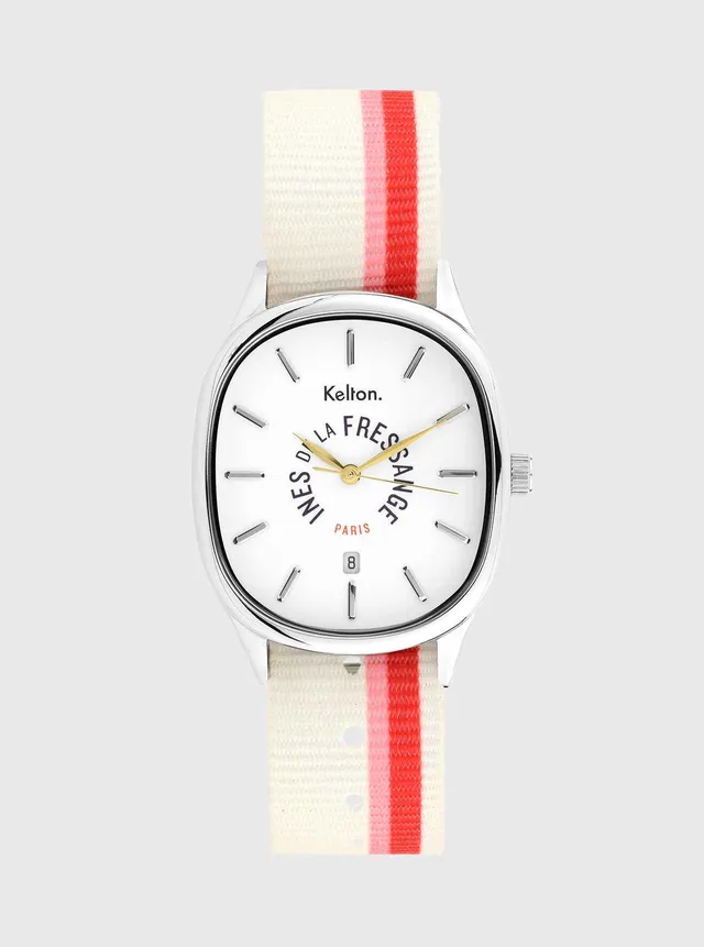 kelton-grande-colorama-rose-rouge-x-ines-de-la-fressange-paris-montre image 1