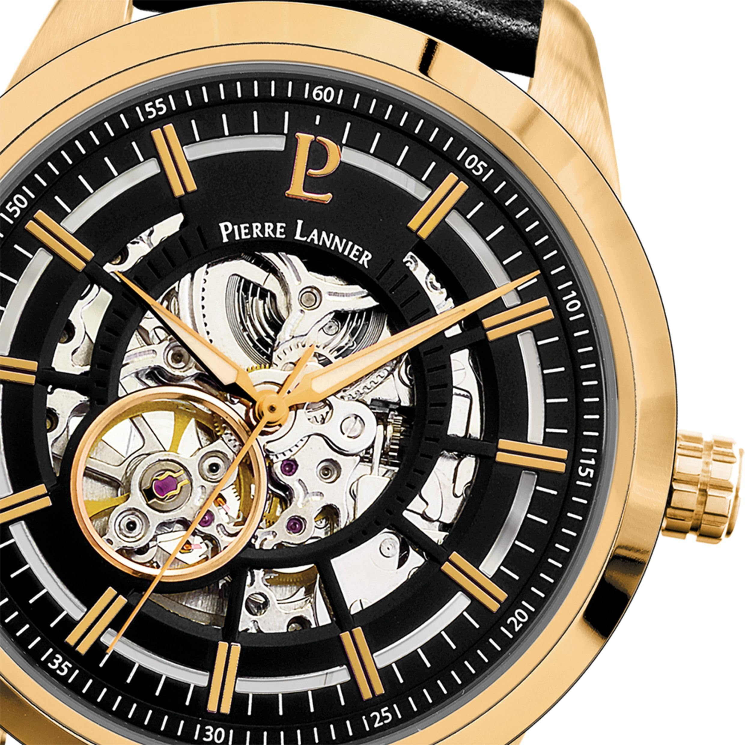 pierre-lannier-automatic-montre-automatique-44-mm-acier-5-atm image 3