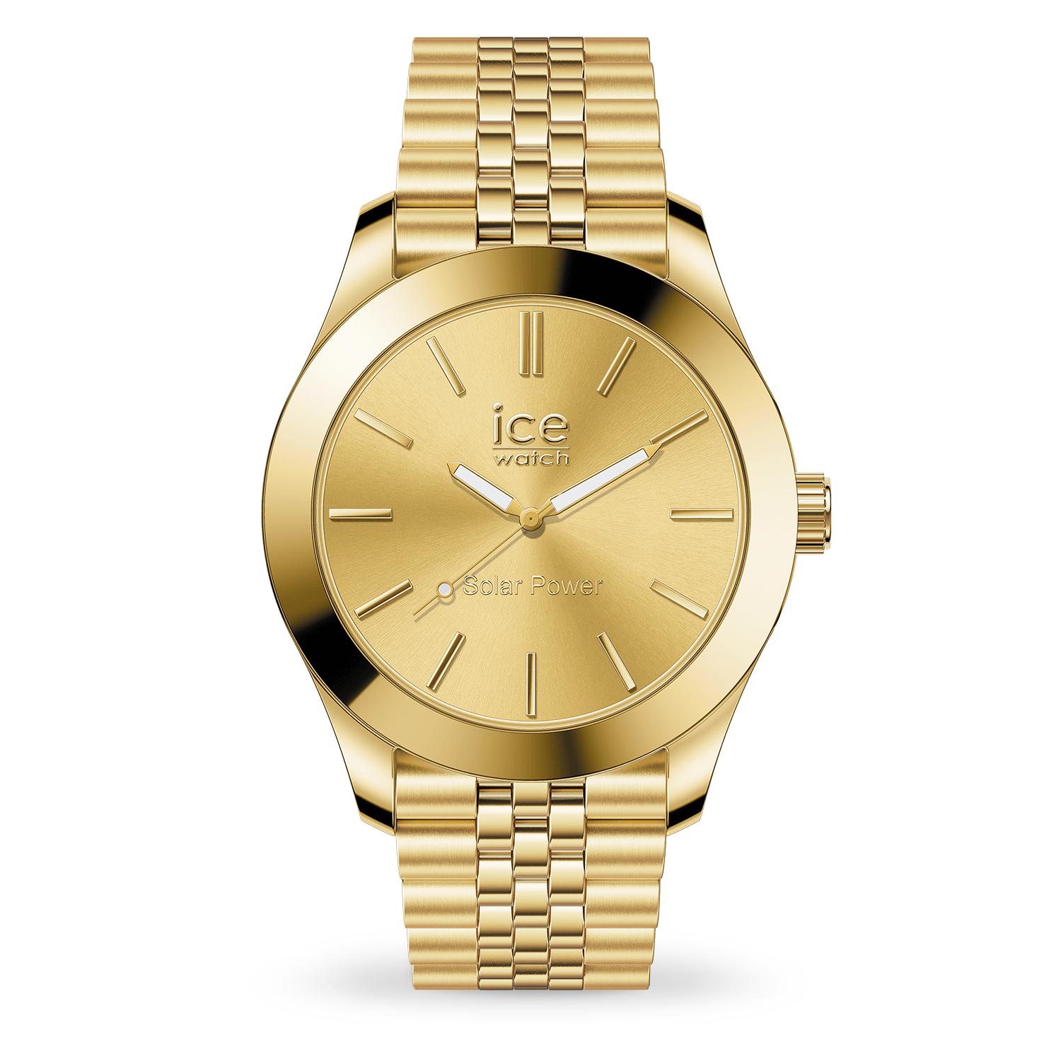 ice-watch-ice-steel-solar-power-gold-montre-solaire-femme-acier-dor image 1