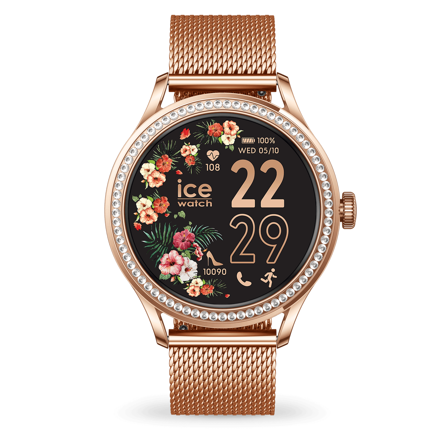 ice-watch-ice-smart-st-2-0-ronde-1-20-montre-connect-e-femme-amoled-pierres image 1
