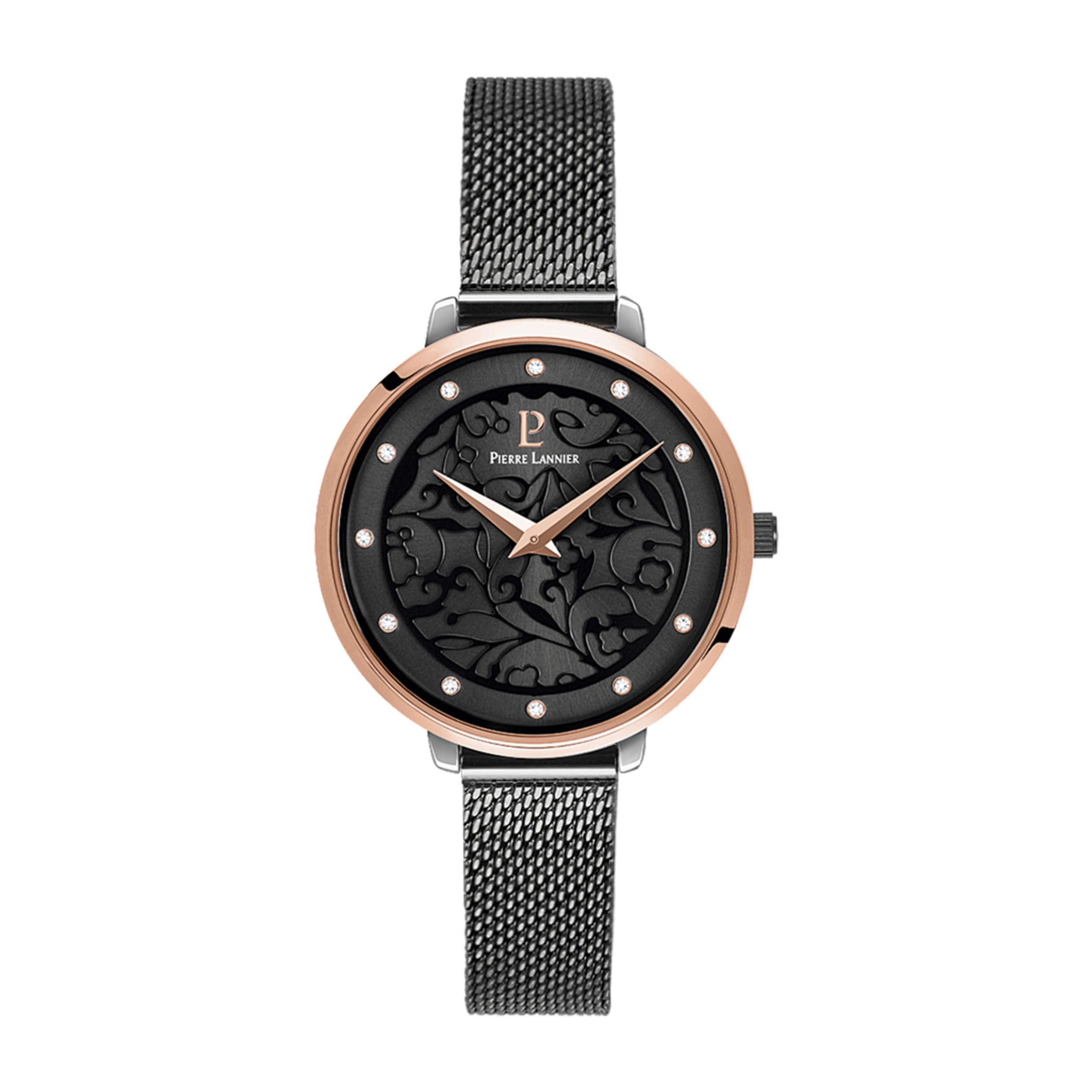 pierre-lannier-045l988-montre-femme-quartz-acier-inoxydable image 1