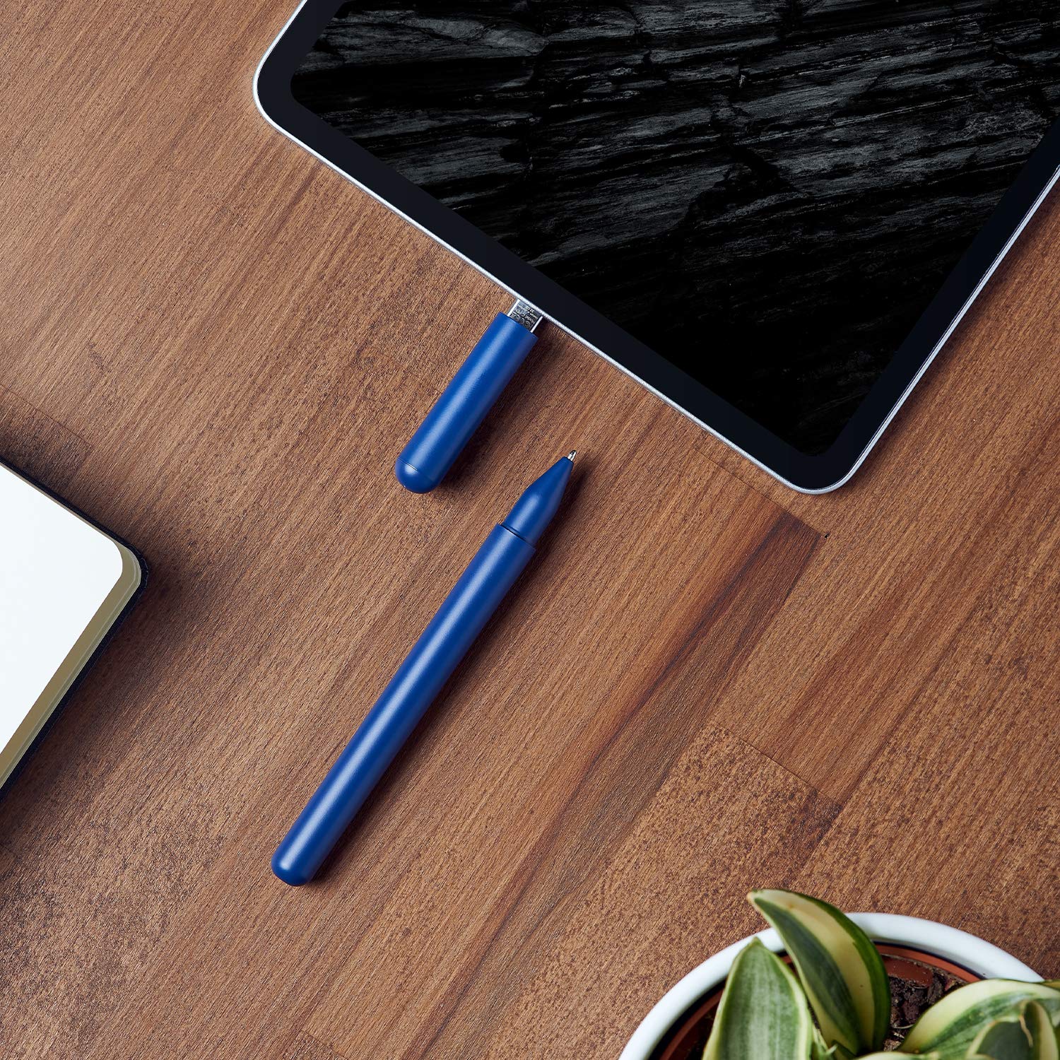 lexon-c-pen-stylo-bille-noir-cl-usb-c-32-go-blanc-glossy image 3