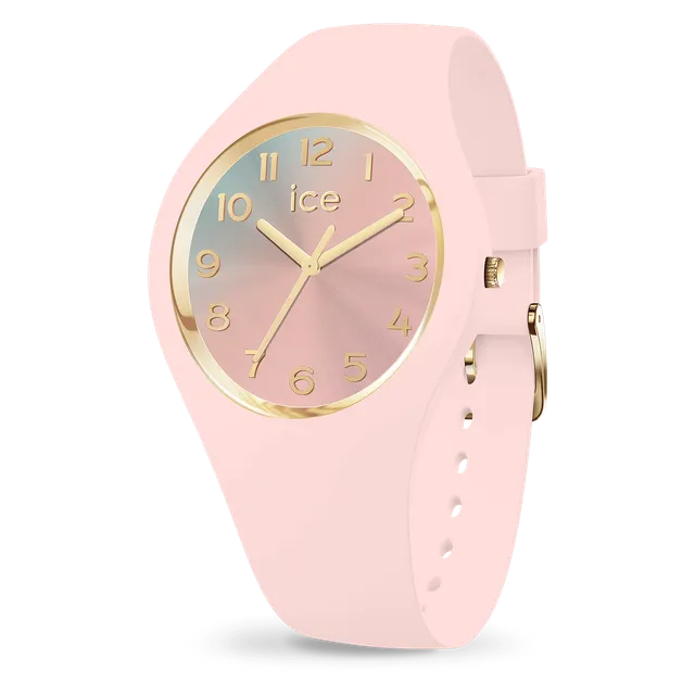 ice-watch-ice-sunset-soft-pink-montre-femme-d-grad-rose-silicone image 1