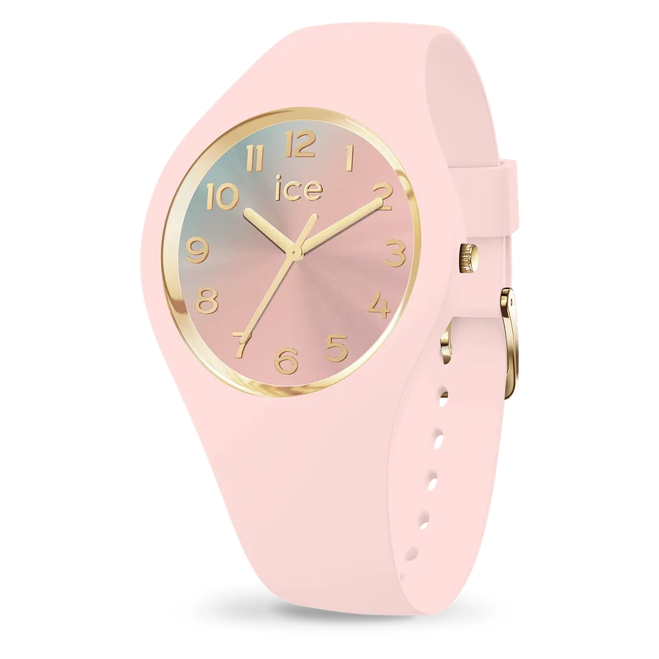 ice-watch-ice-sunset-soft-pink-montre-femme-d-grad-rose-silicone image 1