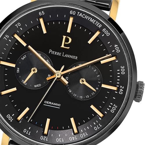 pierre-lannier-ceramic-chronographe-quartz-43-mm-acier-inoxydable-5-atm image 8