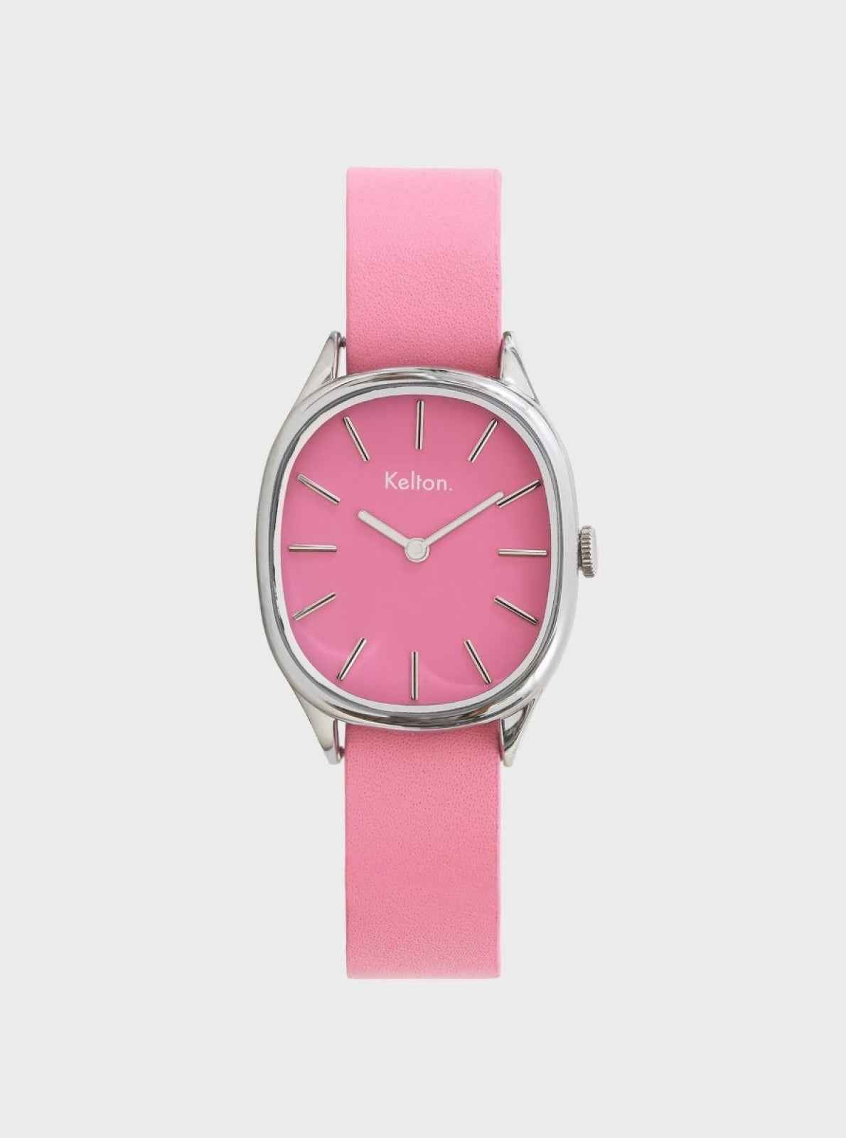 kelton-colorama-rose-montre-ovale-france image 1