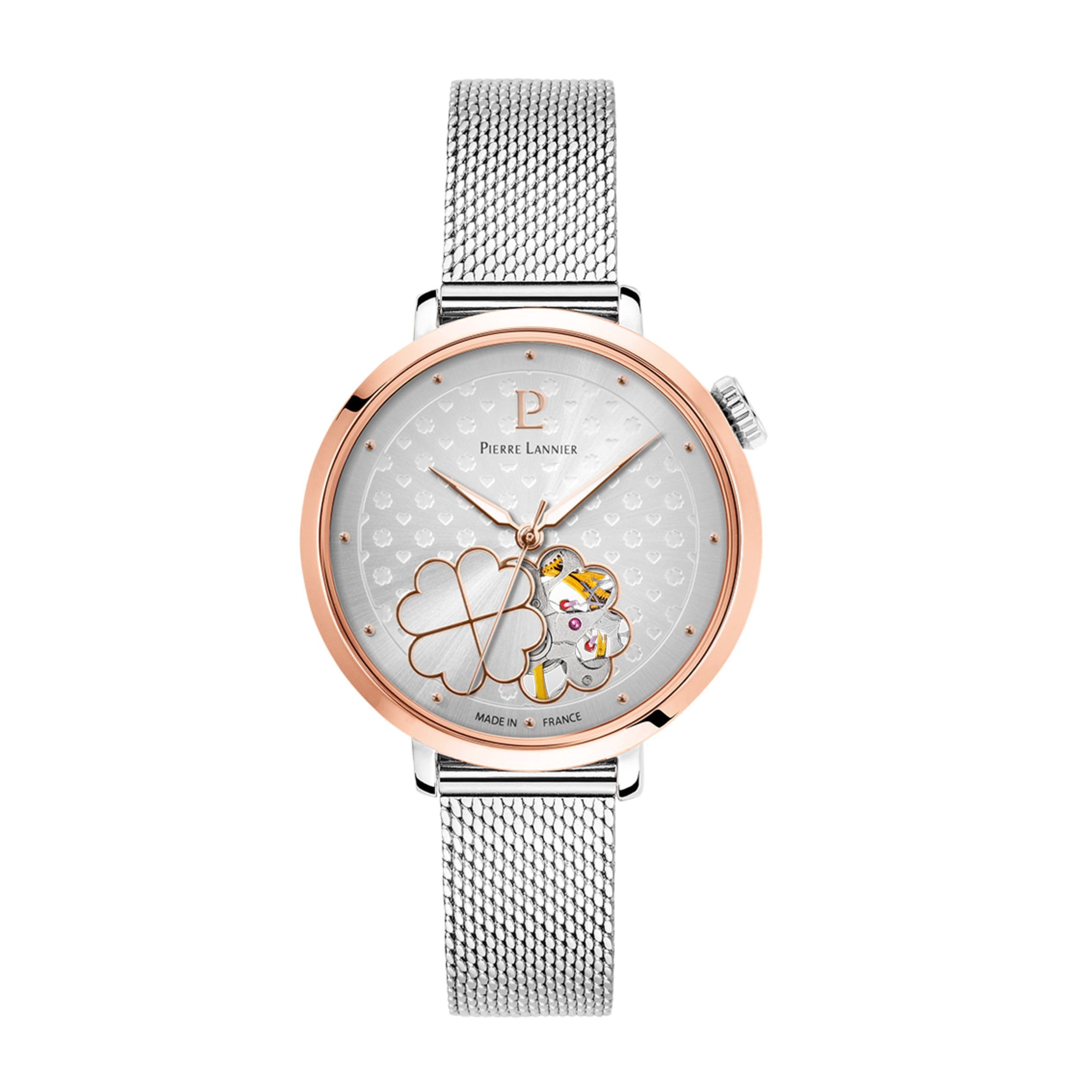 pierre-lannier-montre-automatique-esp-rance-35-mm-acier-inoxydable-3-atm image 1