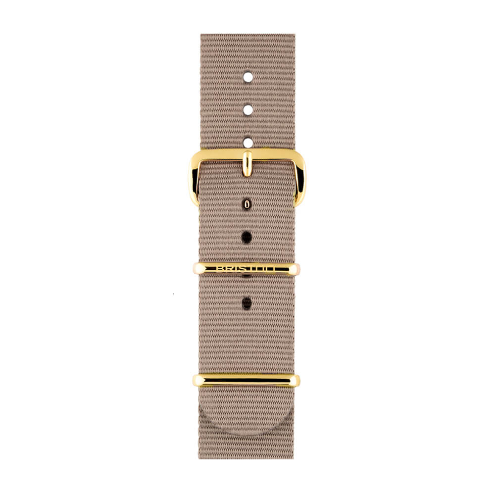 briston-bracelet-type-nato-gris-taupe-20-mm image 7