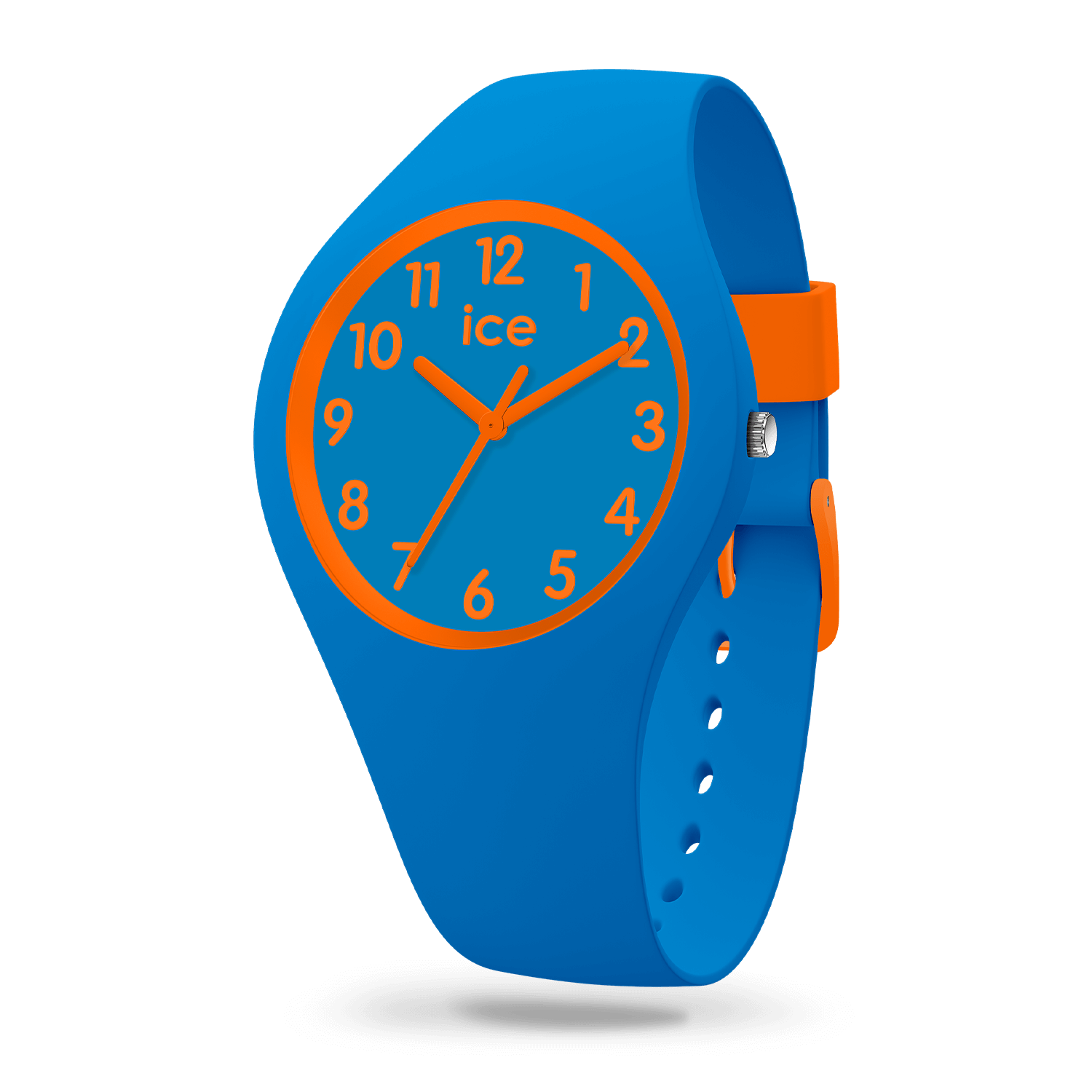 ice-watch-ice-ola-kids-robot-montre-enfant-gar-on-bleu-et-orange-en-silicone image 1