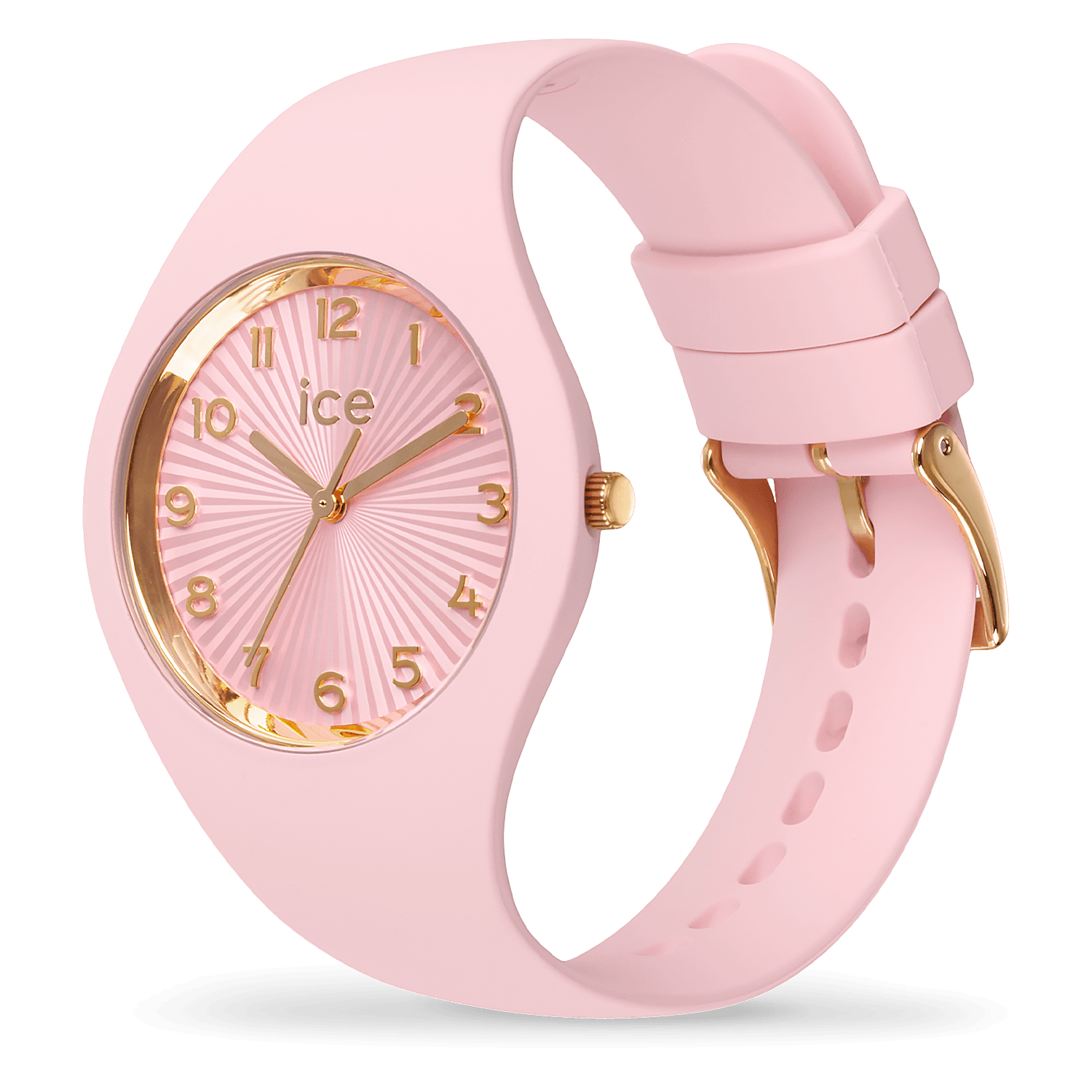 ice-watch-ice-champagne-soft-pink-montre-femme-rose-poudr-dor image 2
