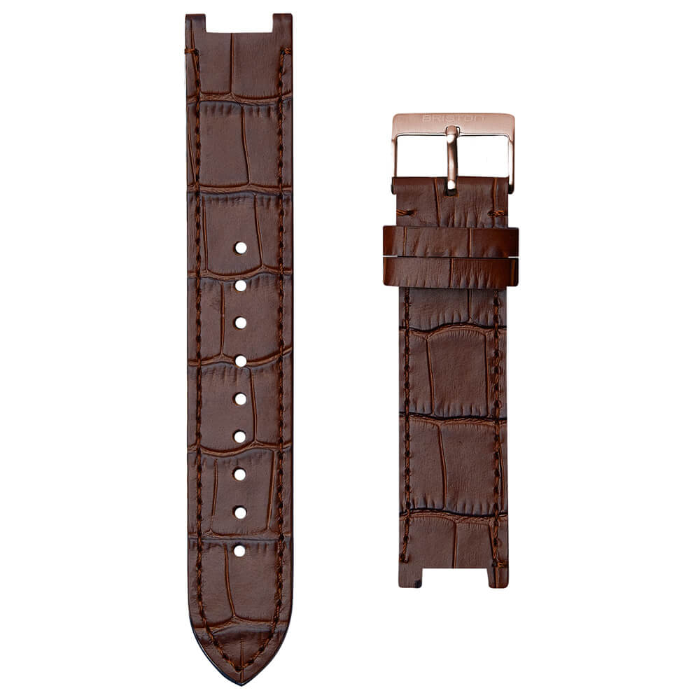 briston-bracelet-luxury-urban-cuir-20-mm-marron image 2
