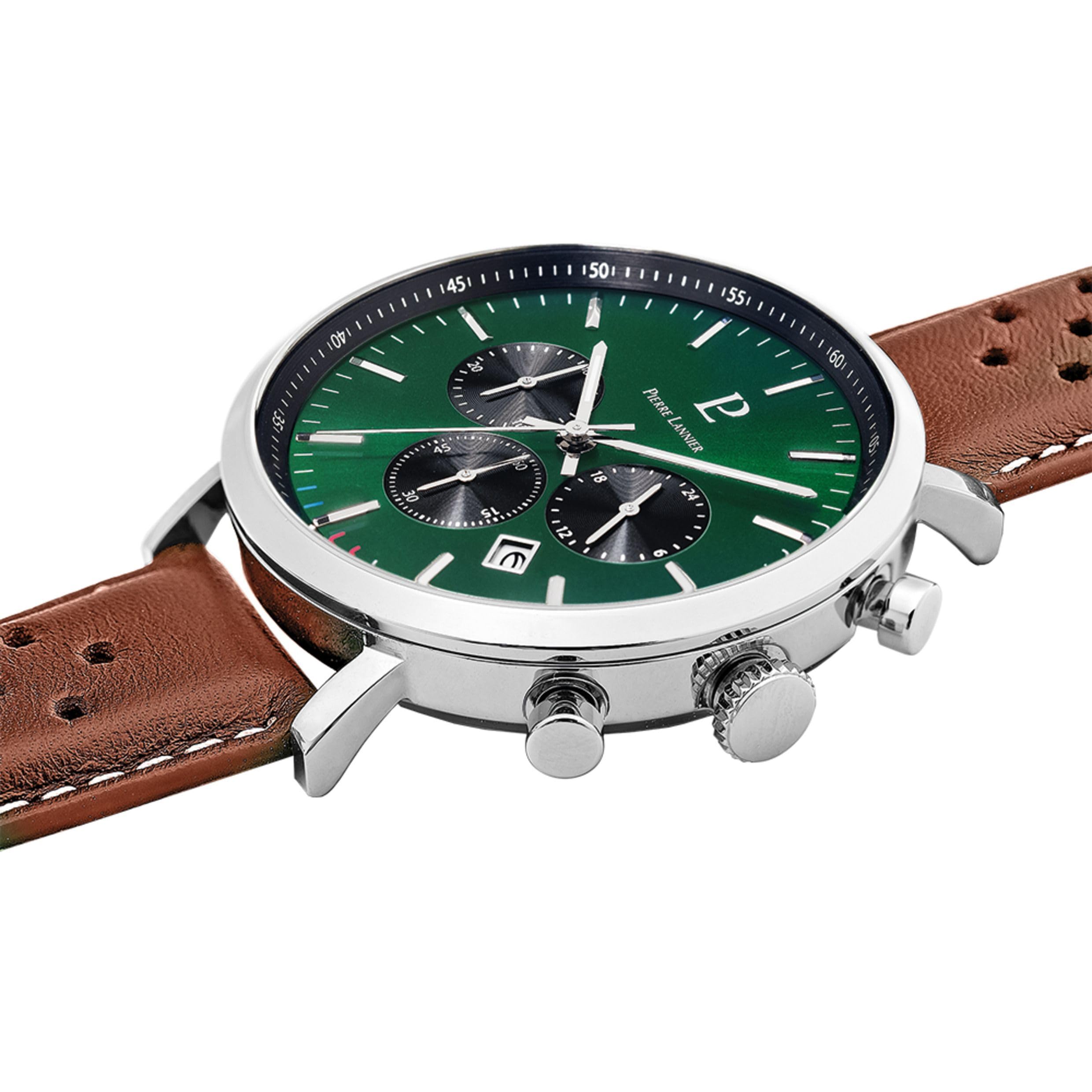 pierre-lannier-baron-chronographe-quartz-43-mm-acier-inoxydable-5-atm image 2