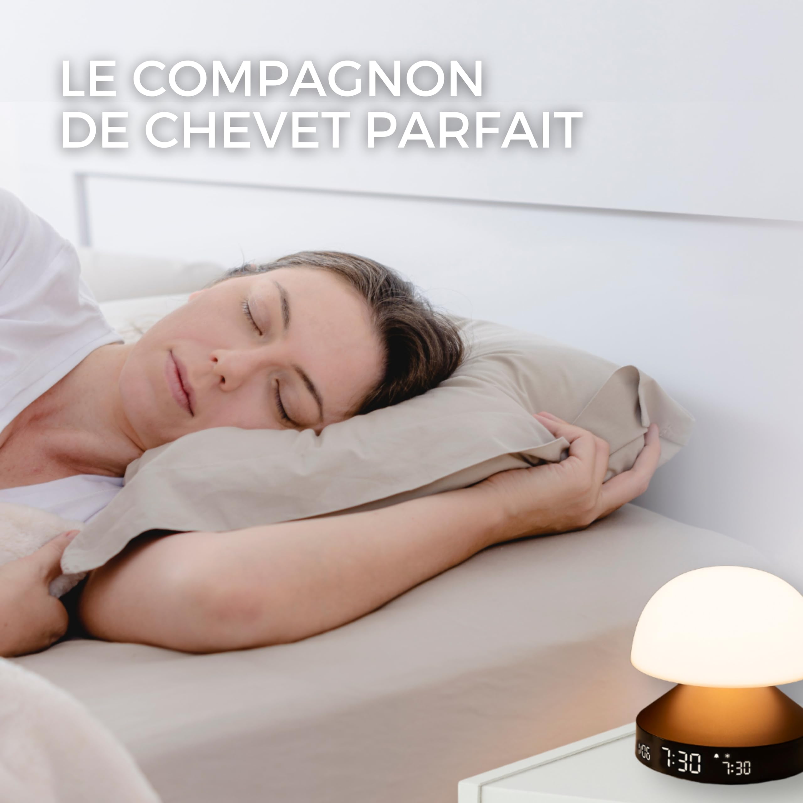 lexon-mina-sunrise-r-veil-lumineux-simulateur-d-aube-aluminium image 2