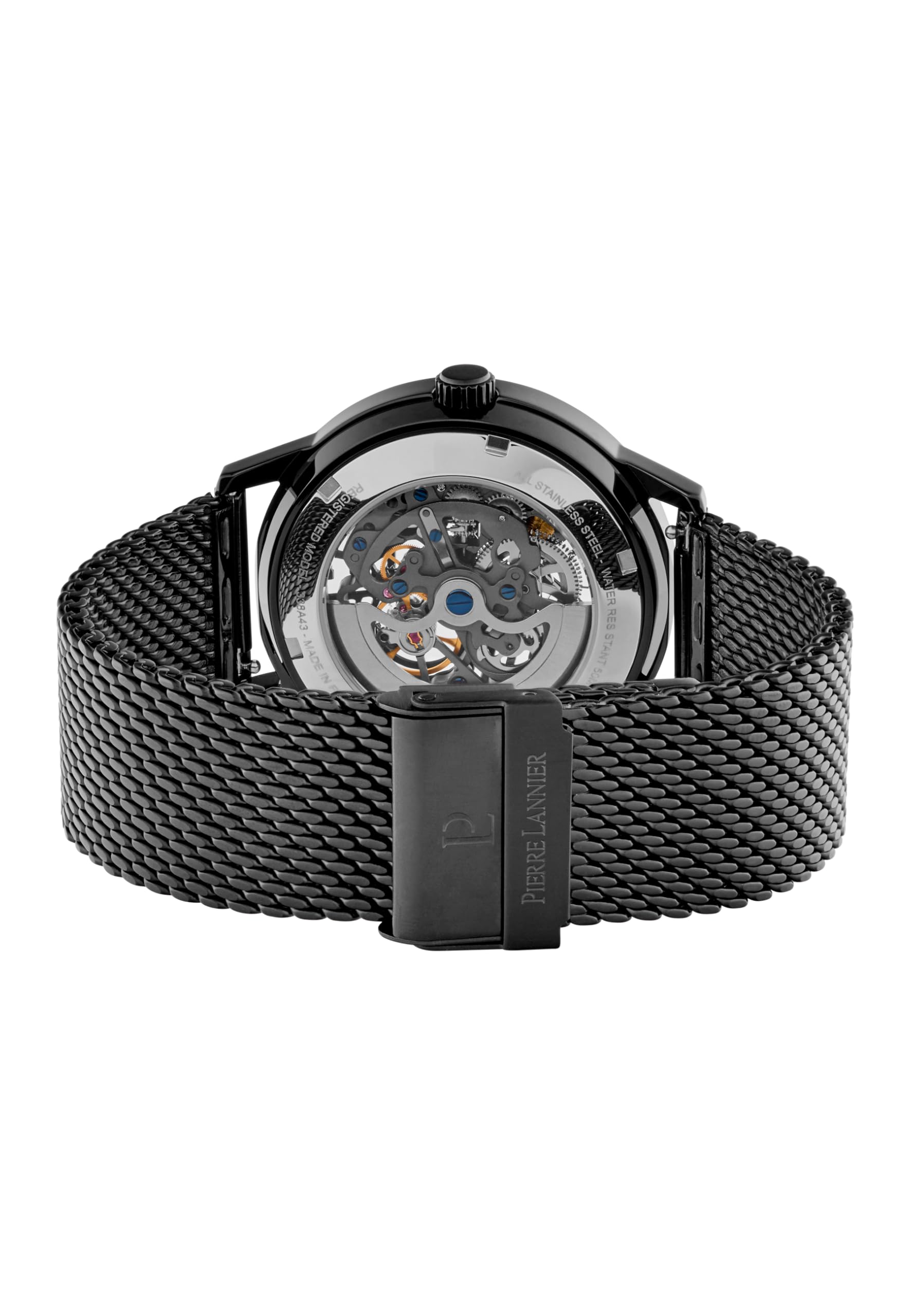 pierre-lannier-paddock-montre-automatique-acier-43-mm-5-atm image 5