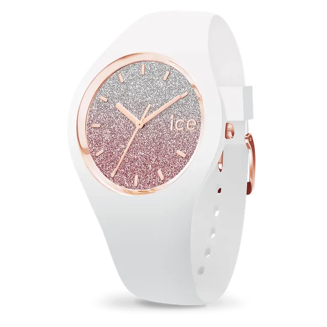 ice-watch-ice-lo-blanche-petite-montre-femme-paillettes-rose-gold image 1