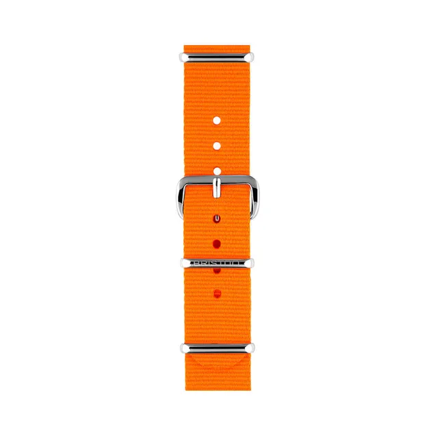 briston-bracelet-nato-18-mm-orange-fluo image 1