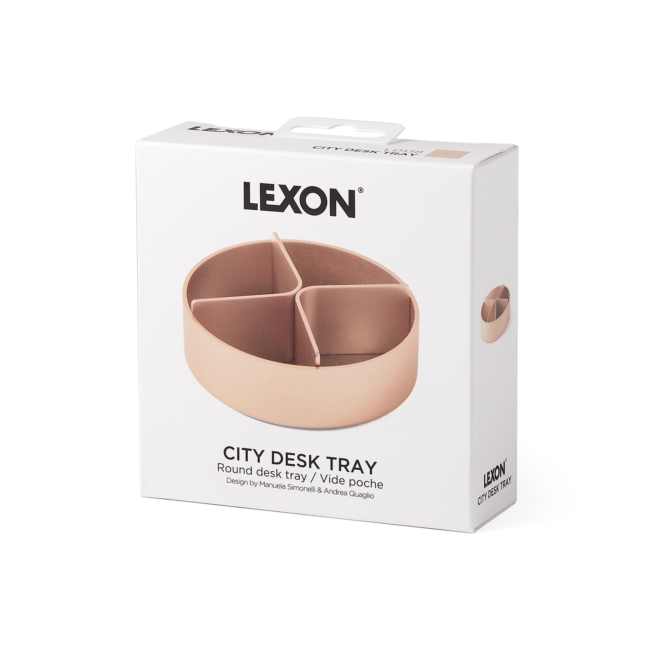 lexon-city-plateau-de-bureau-rond-aluminium-dor-10-2-cm image 5