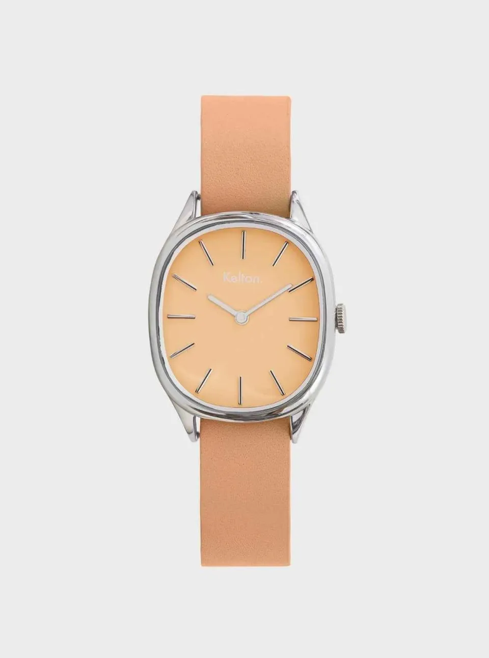 kelton-colorama-montre-beige-ovale-interchangeable image 1