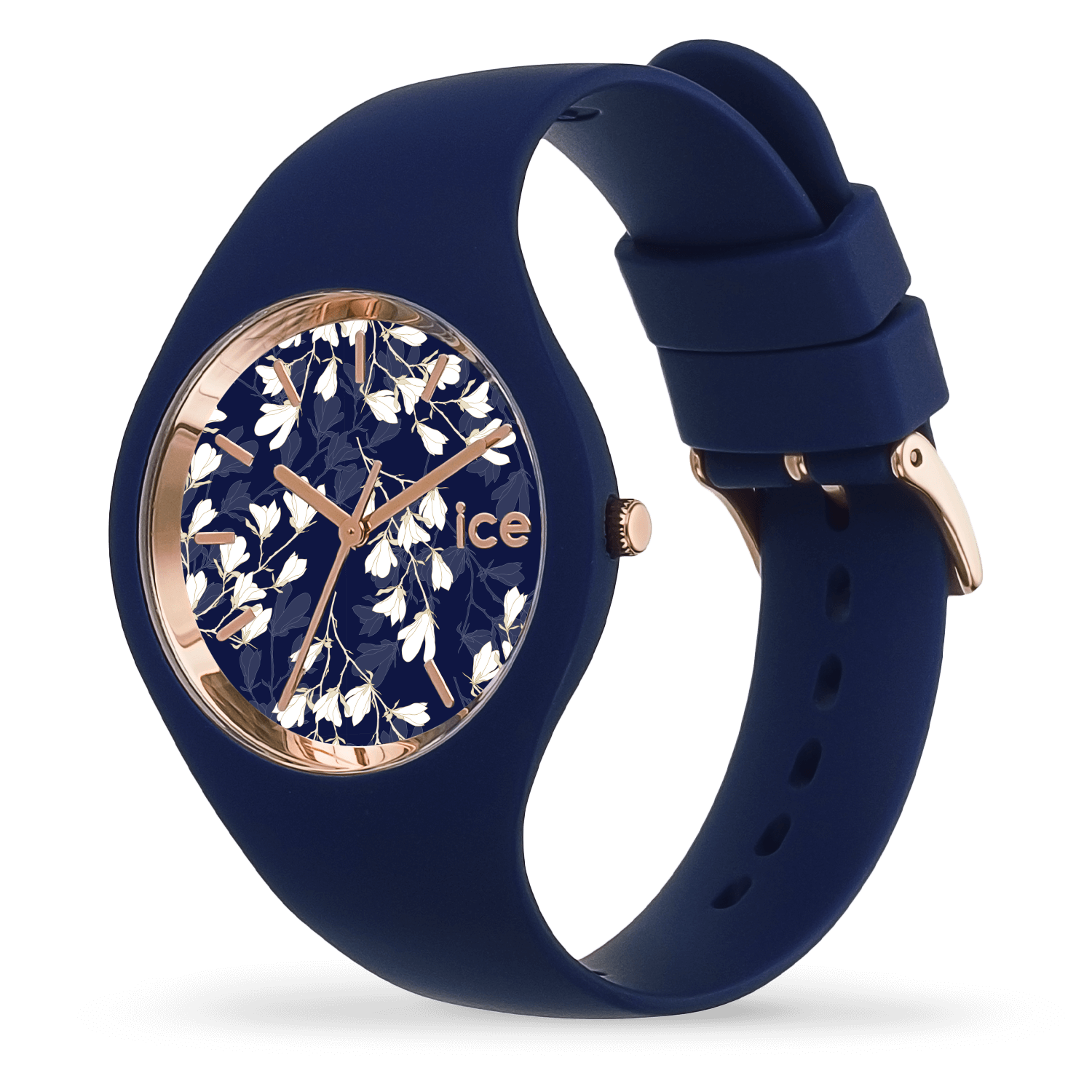 ice-watch-ice-flower-blue-lily-montre-femme-bleu-fleurs image 2