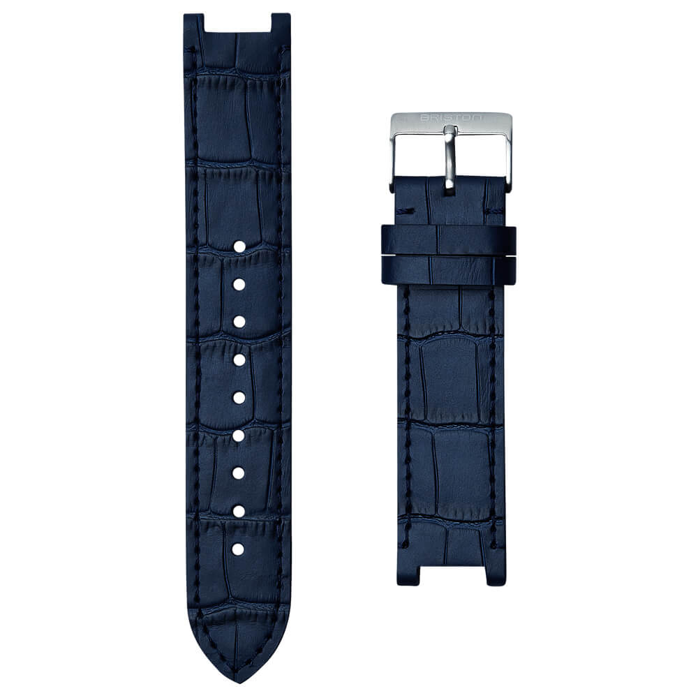 briston-bracelet-luxury-urban-20-mm-bleu-marine image 1