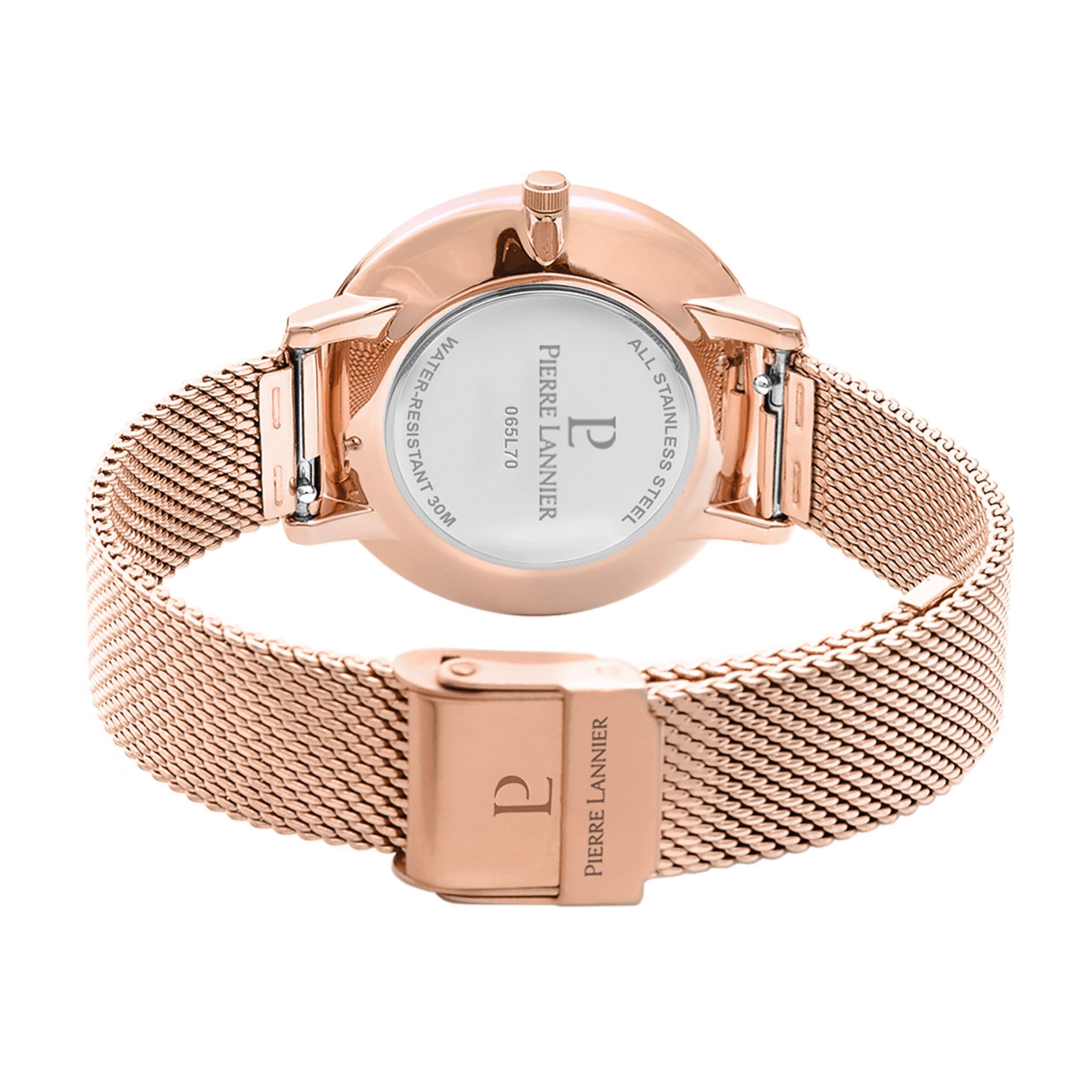 pierre-lannier-betty-montre-femme-quartz-acier-inoxydable-35-mm-3-atm image 4