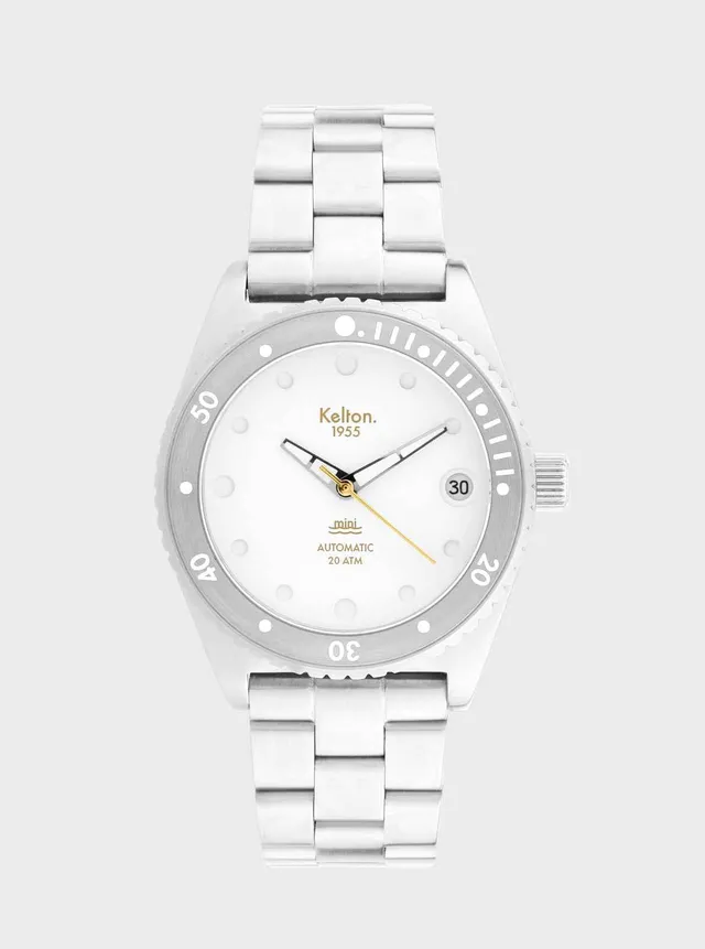 kelton-1955-mini-plongeuse-blanche-20-atm-34mm image 1