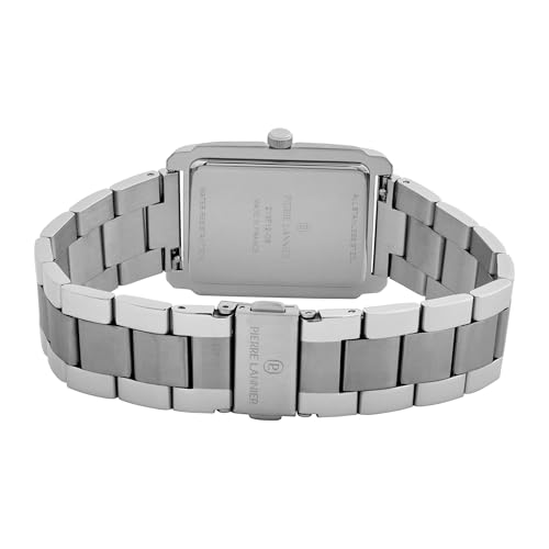 pierre-lannier-empire-montre-rectangulaire-argent-e-cadran-argent-chiffres-romai image 8