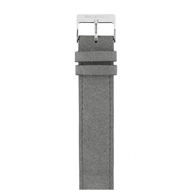briston-bracelet-su-de-18-mm-gris-clair-cuir image 1