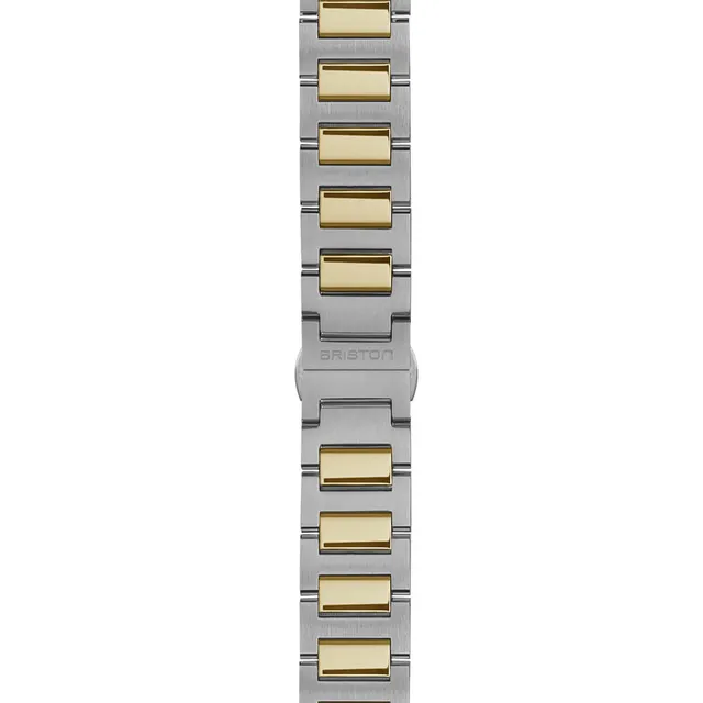 briston-bracelet-acier-kennedy-medium-18-mm-bicolore-or-jaune-2 image 1