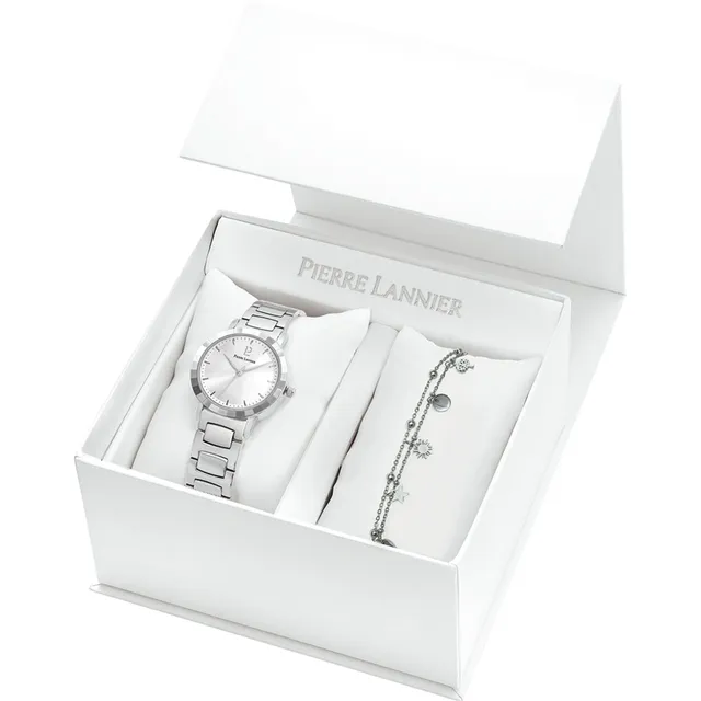 pierre-lannier-galiera-montre-quartz-femme-32-mm-acier-inoxydable-3-atm image 1