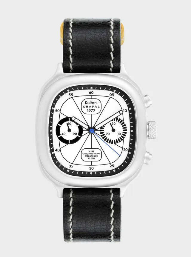 kelton-1972-skywhite-chronographe-x-chapal-h-ritage image 1