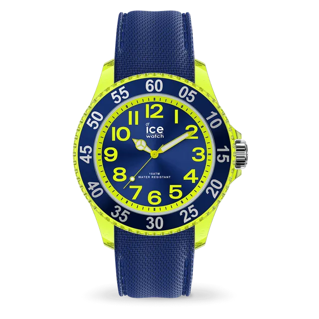ice-watch-ice-cartoon-spaceship-montre-gar-on-silicone-bleu-roi-chiffres-lisible image 1