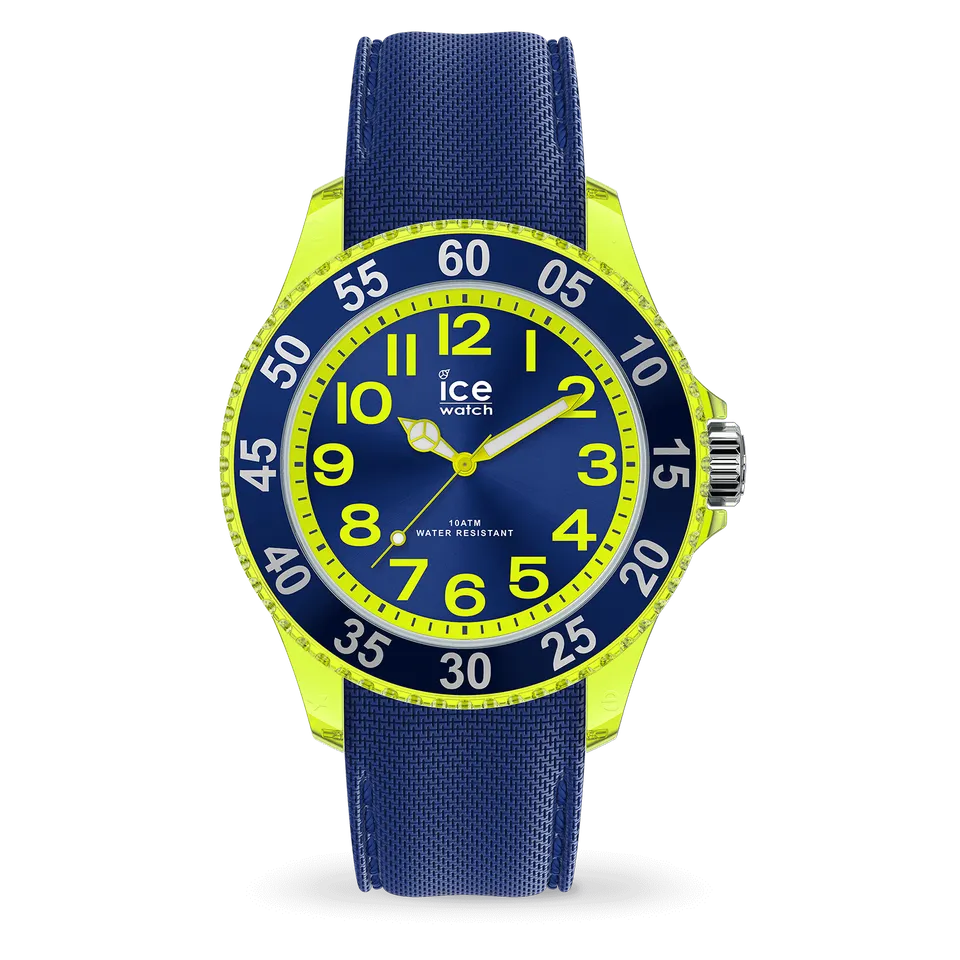 ice-watch-ice-cartoon-spaceship-montre-gar-on-silicone-bleu-roi-chiffres-lisible image 1