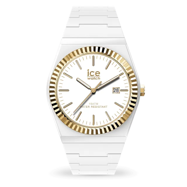 ice-watch-ice-power-white-gold-montre-femme-blanc-et-dor-avec-dateur image 1