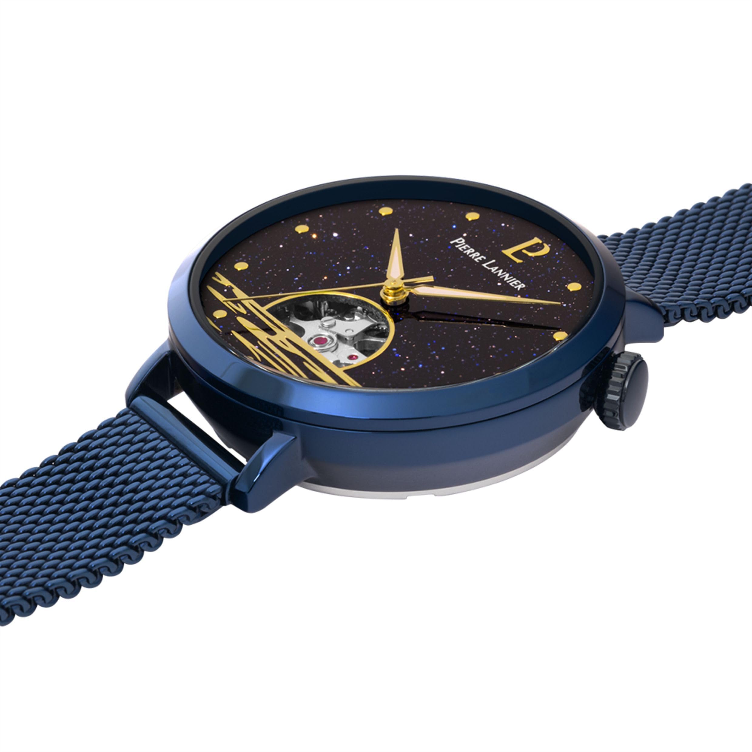 pierre-lannier-australe-montre-automatique-acier-35-mm image 3