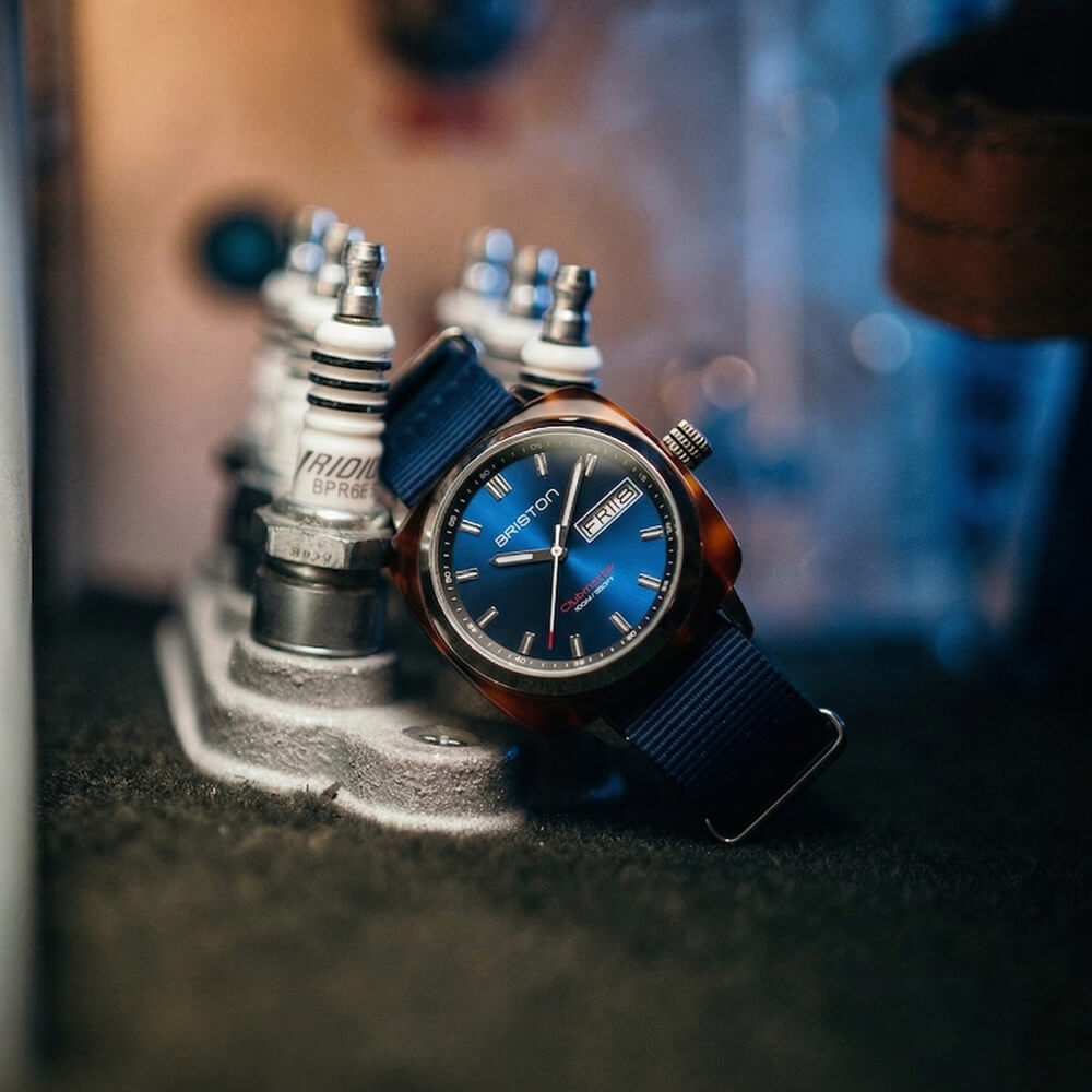 briston-clubmaster-sport-hms-montre-42-mm-bleu-marine image 2