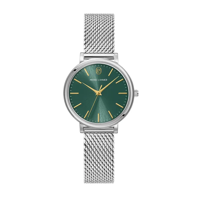 pierre-lannier-essential-montre-quartz-33-mm-acier-inoxydable-3-atm-4 image 1