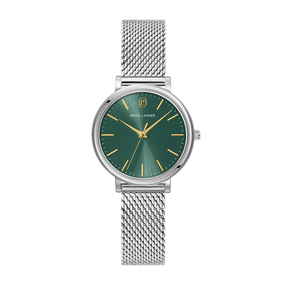pierre-lannier-essential-montre-quartz-33-mm-acier-inoxydable-3-atm-4 image 1