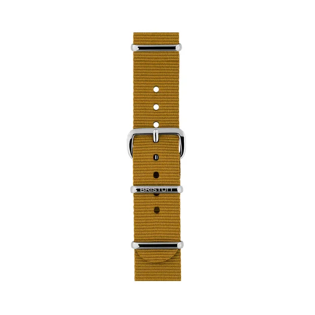 briston-bracelet-nato-nylon-moutarde-18-mm image 1