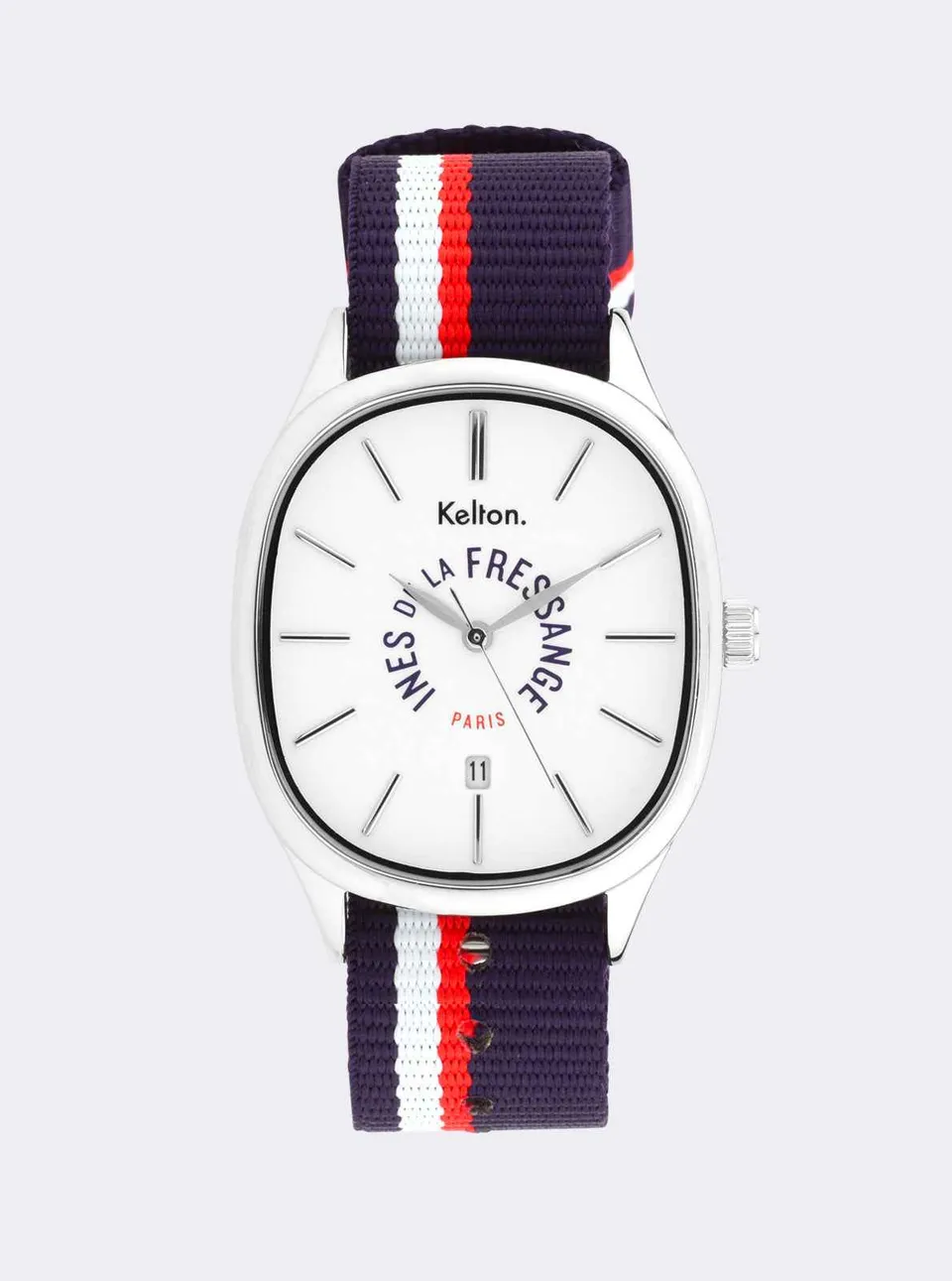 kelton-x-ines-de-la-fressange-paris-grande-colorama-sport-cru-montre-date image 1