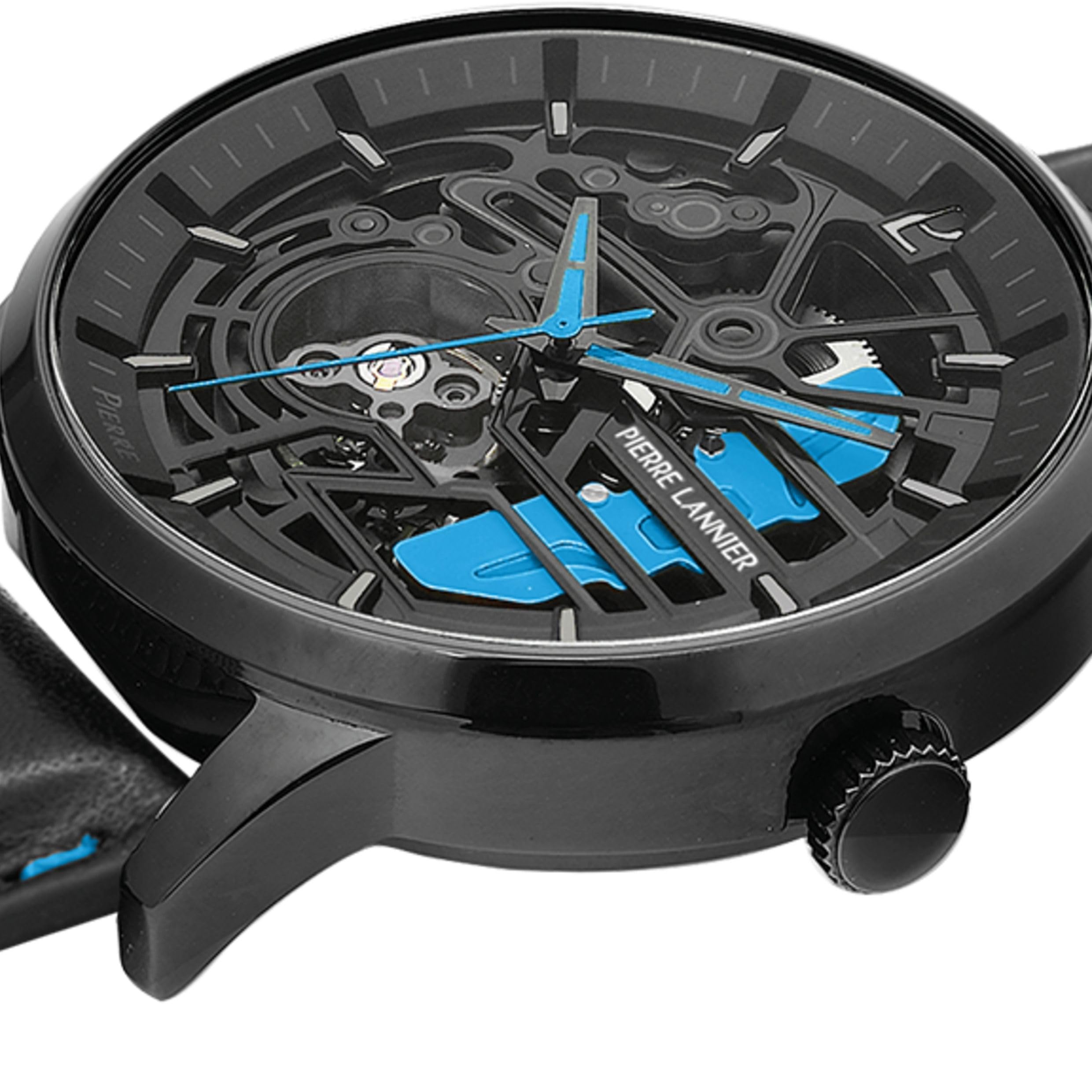 pierre-lannier-paddock-montre-automatique-43-mm-acier-inoxydable-5-atm-5 image 4